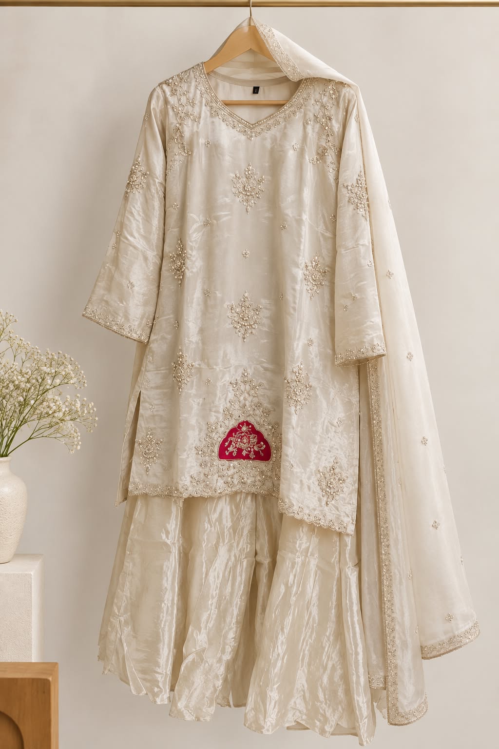Gajraani (white)