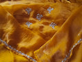 Aabha – Marigold Hand-Embellished Saree