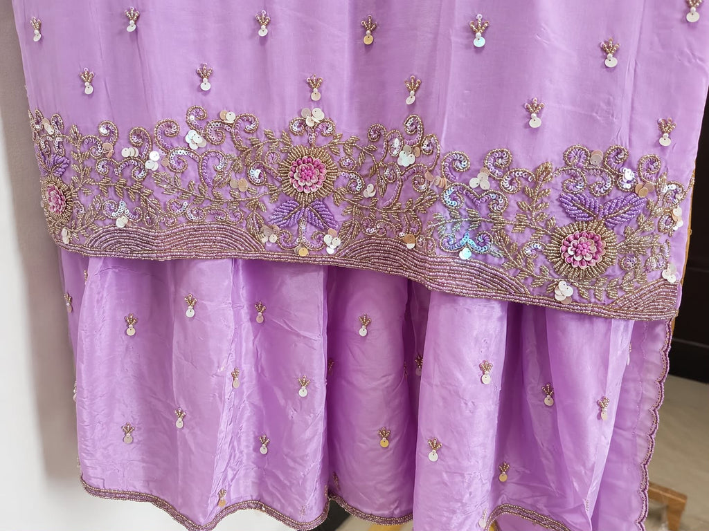 Lavanya Hand embroidered 3 pc suit